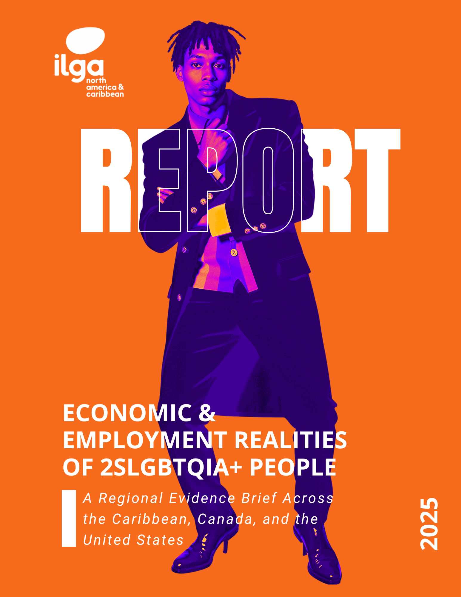 Cover: Economic & Employment Realities of 2SLGBTQIA+ People, ILGA North America & Caribbean